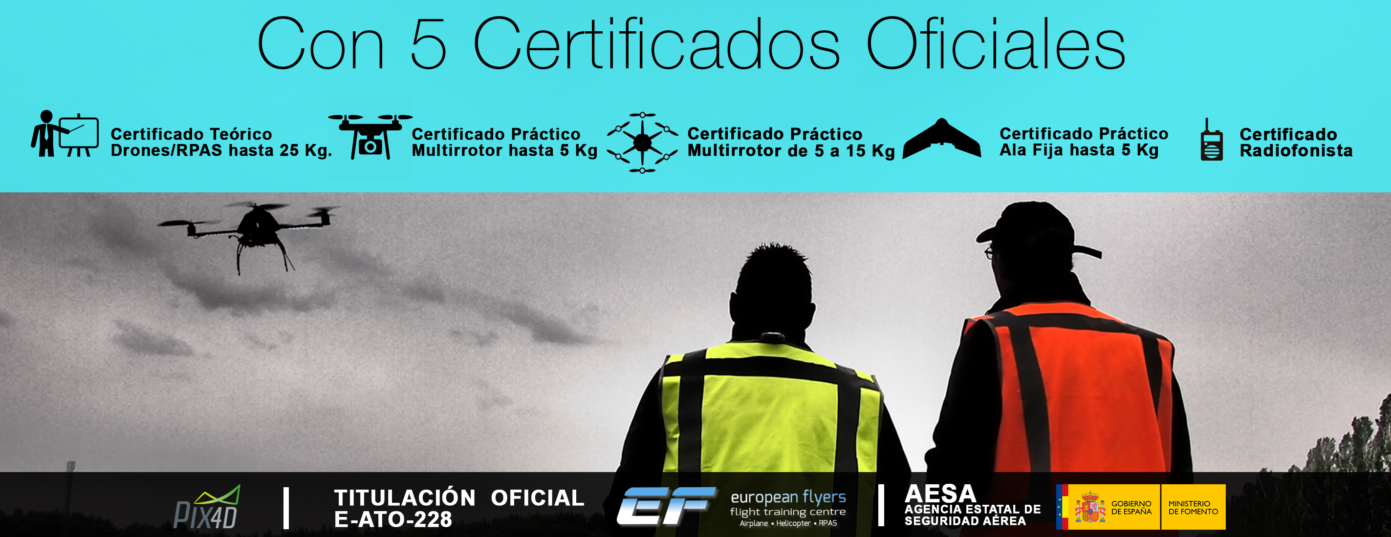 Curso De Piloto De Drones Experto 15 Kg