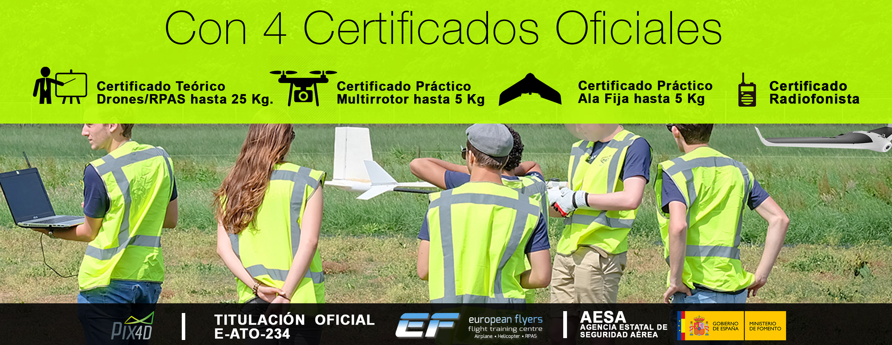 Curso De Piloto De Drones Experto 5 Kg