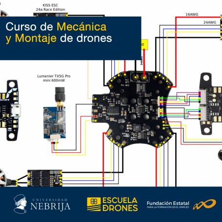 Curso de Mecánica y montaje de drones
