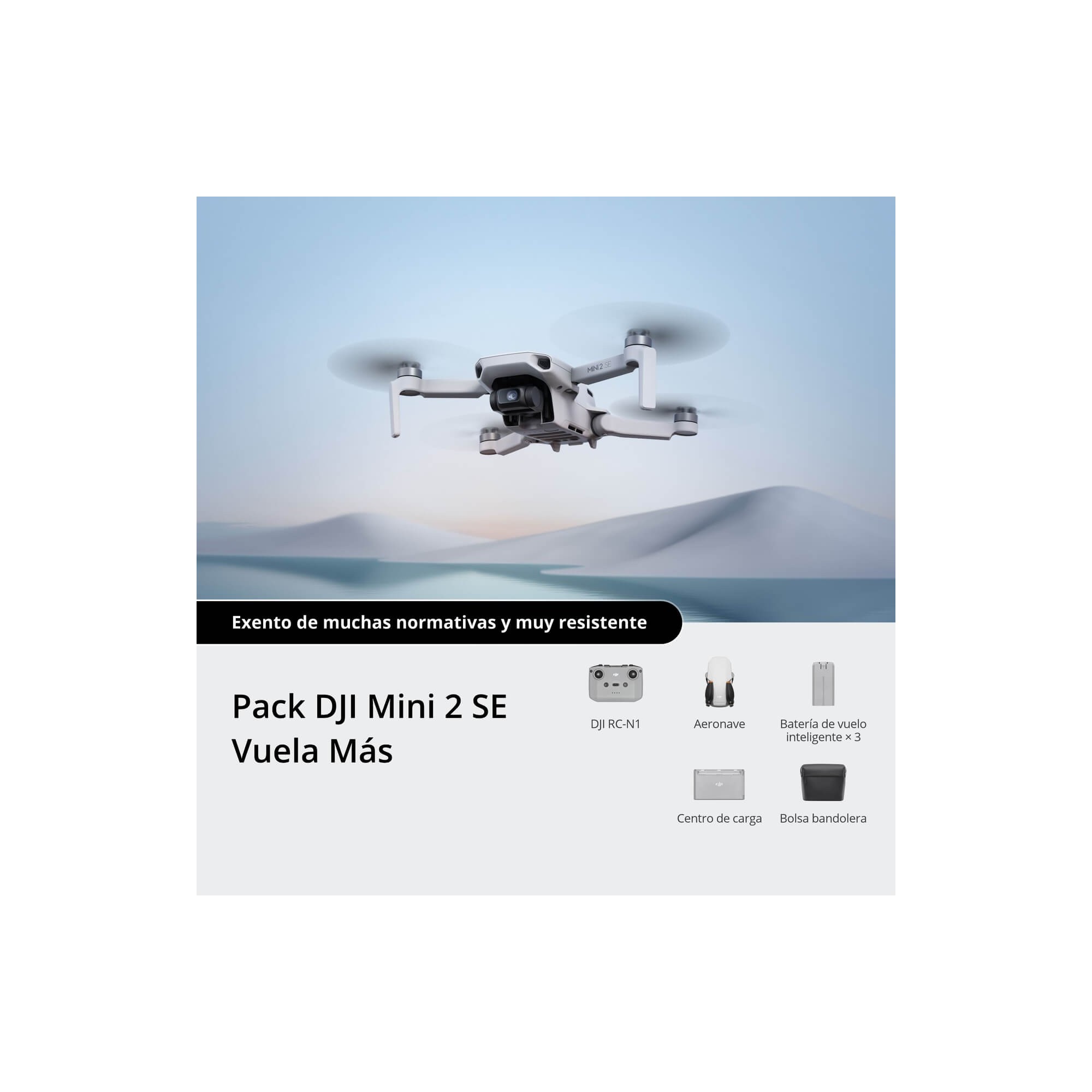 Comprar DJI Mini 2 SE Pack Vuela Más