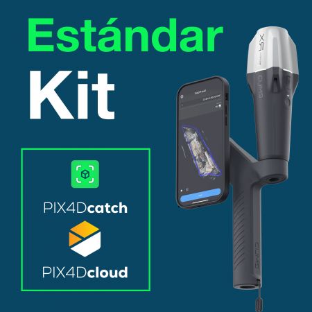 Kit de escaneo RTK Emlid y Pix4D - Estándar