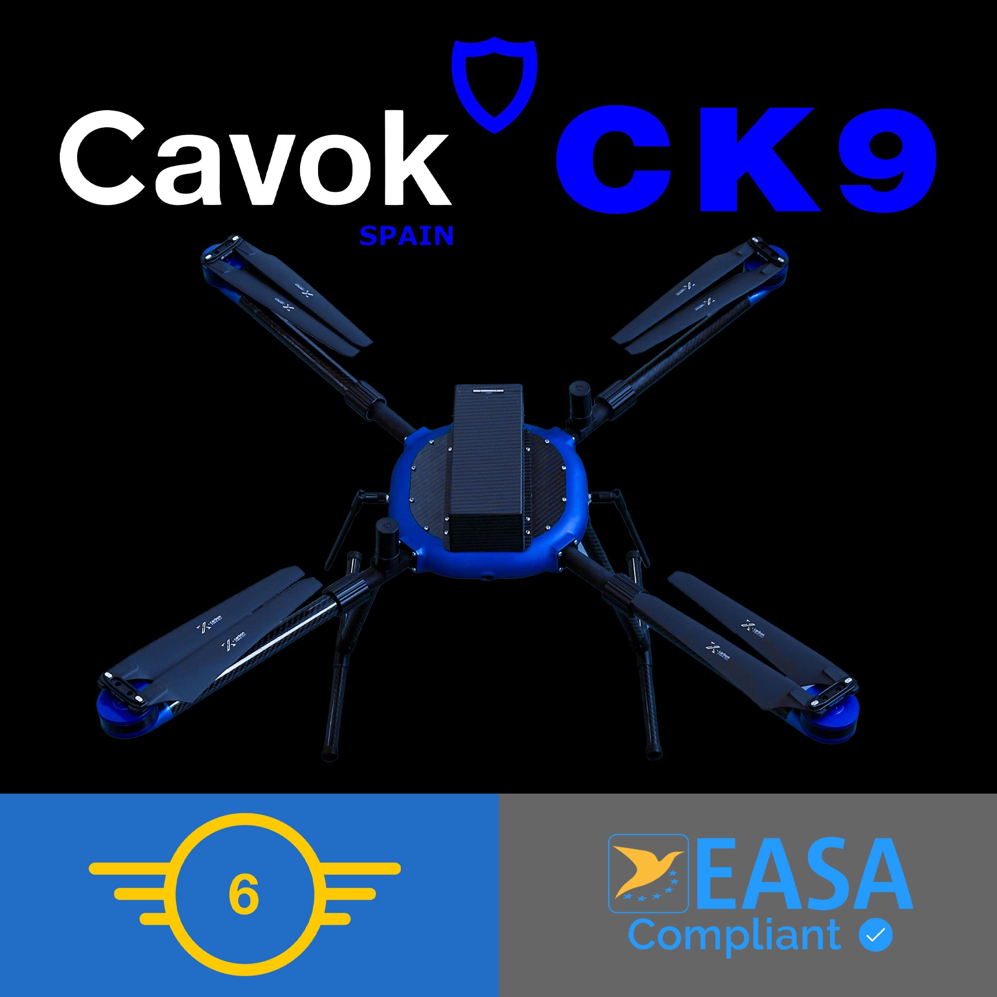 Drone Prix S.LCavok CK9 Drone C6