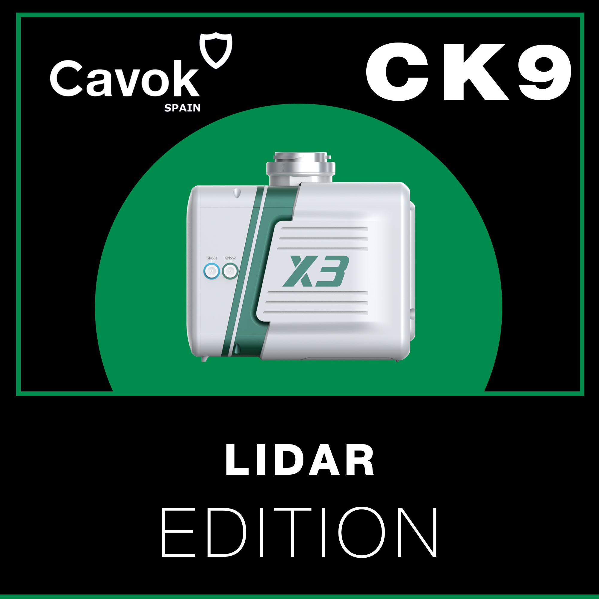 Drone Prix S.LPack Cavok CK9 LiDAR