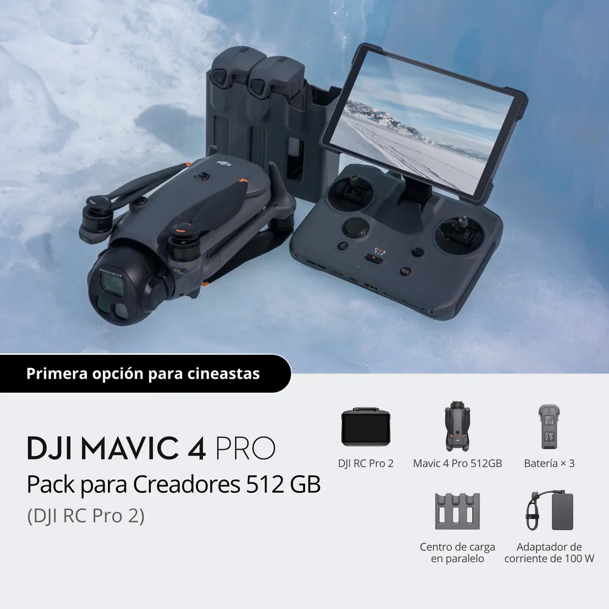 Drone Prix S.LDJI Mavic 4 Pro Pack Creadores