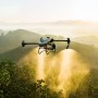 fumigación con drones