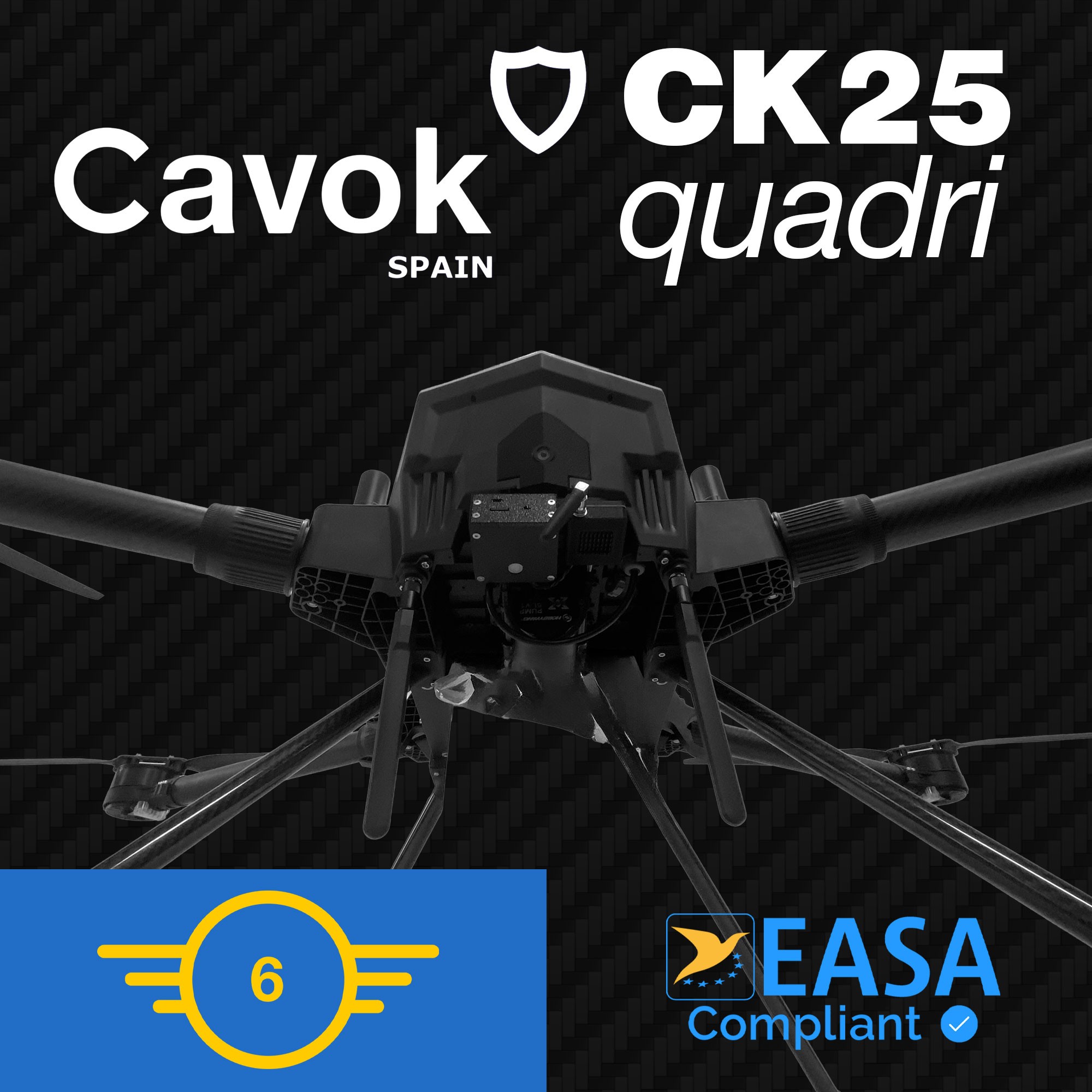 Drone Prix S.LCavok CK25 Drone C6