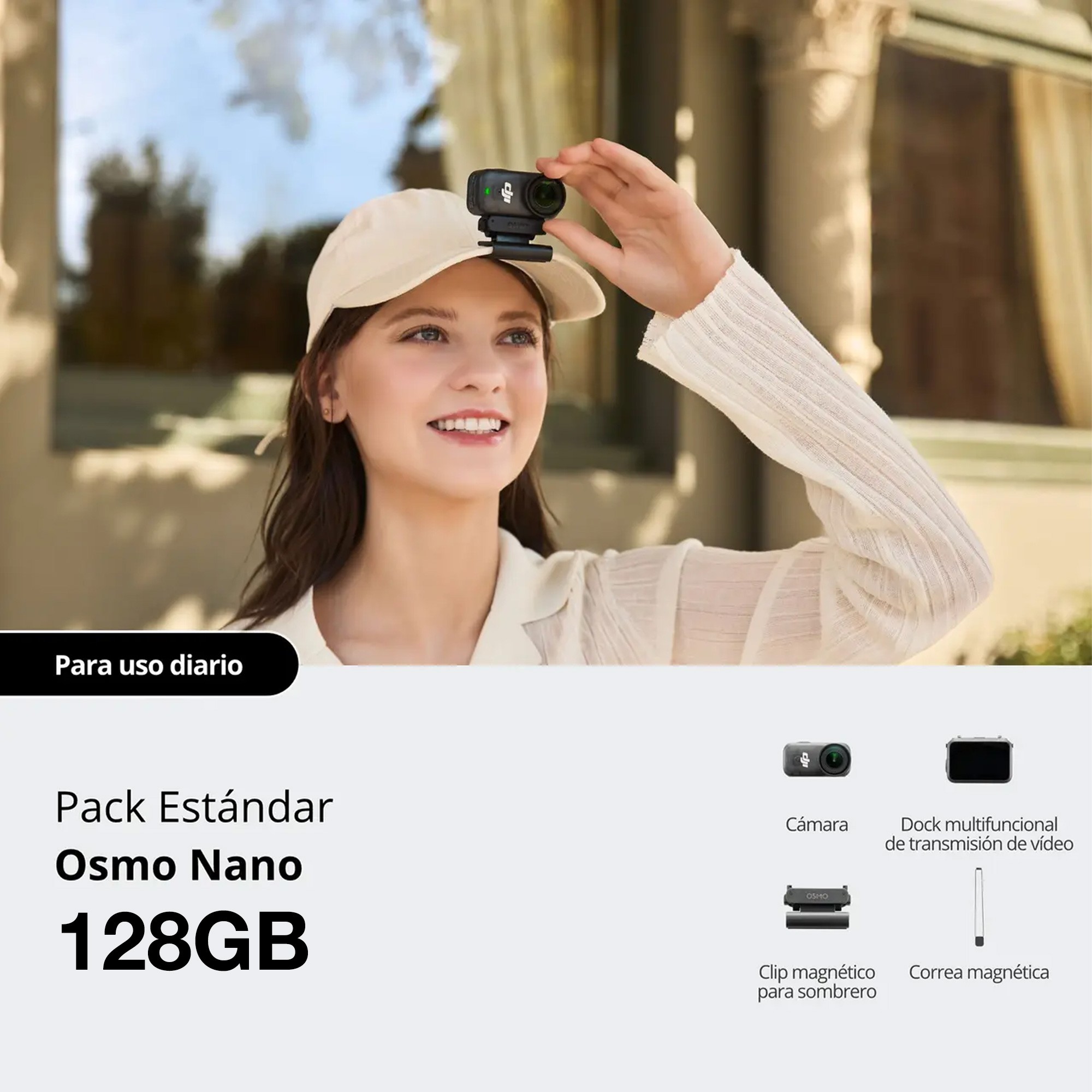 DJI Osmo Nano Pack Estándar 128GBDrone Prix S.L