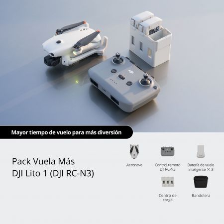 DJI Lito 1 PACK VUELA MÁS (DJI RC-N3)