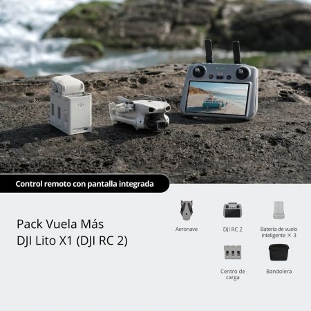 DJI Lito X1 PACK VUELA MÁS (DJI RC 2)