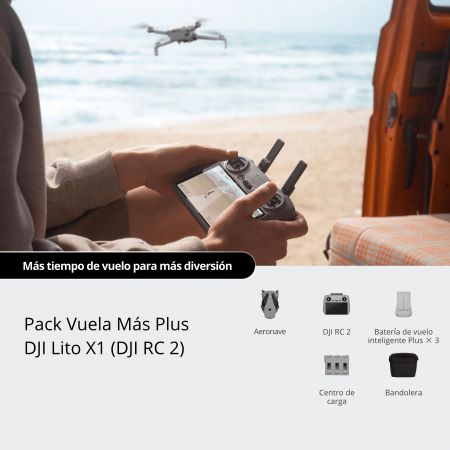 Pack Vuela Más Plus DJI Lito X1 (DJI RC 2)