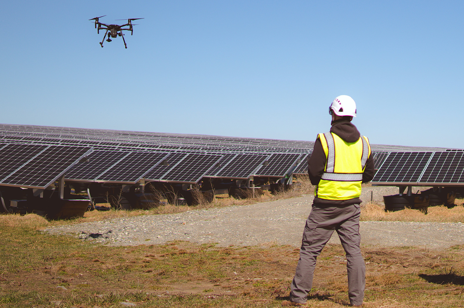 Inspección de Plantas Fotovoltaicas con Drones