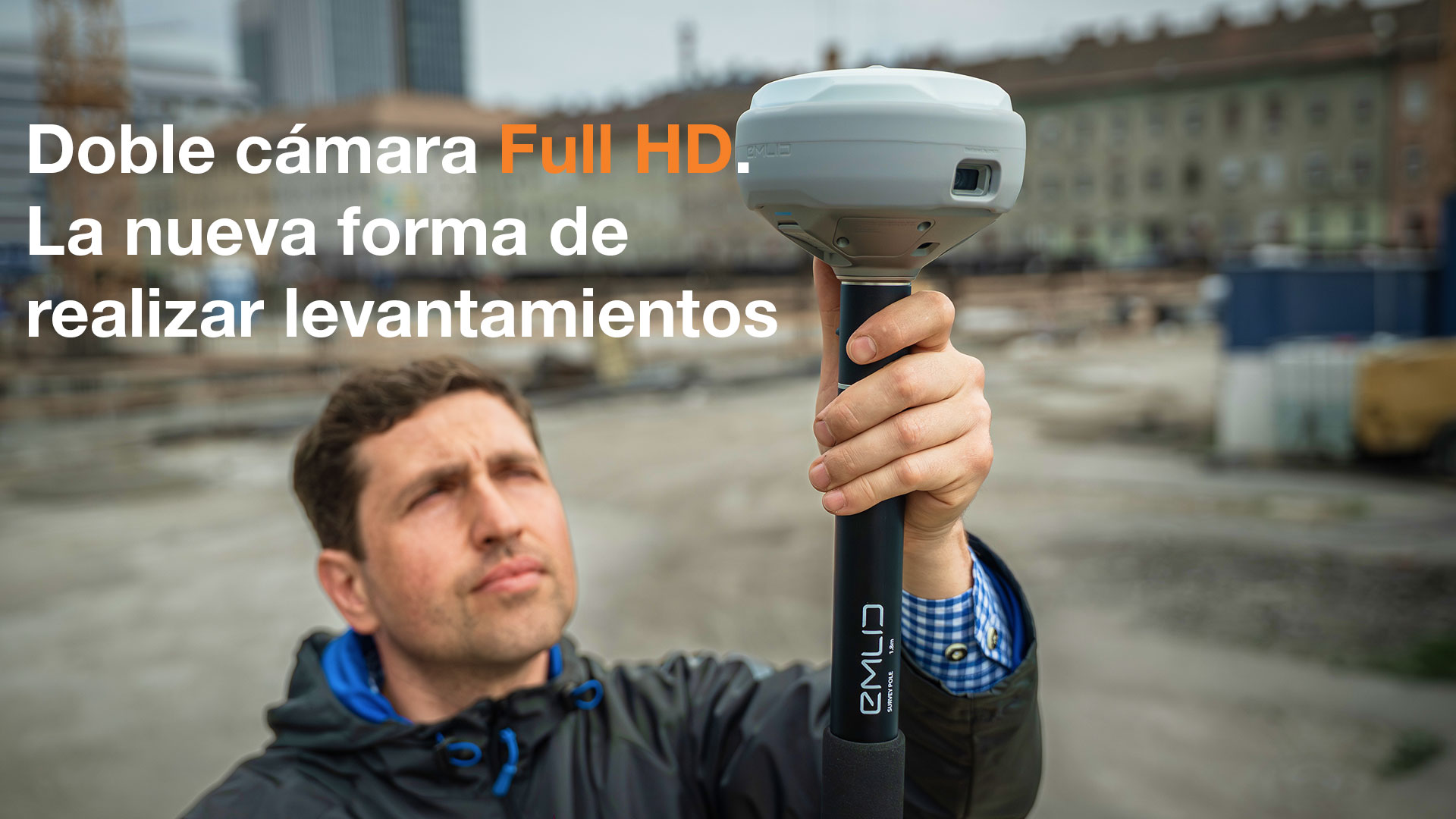 Doble cámara Full HD. La nueva forma de realizar levantamientos.