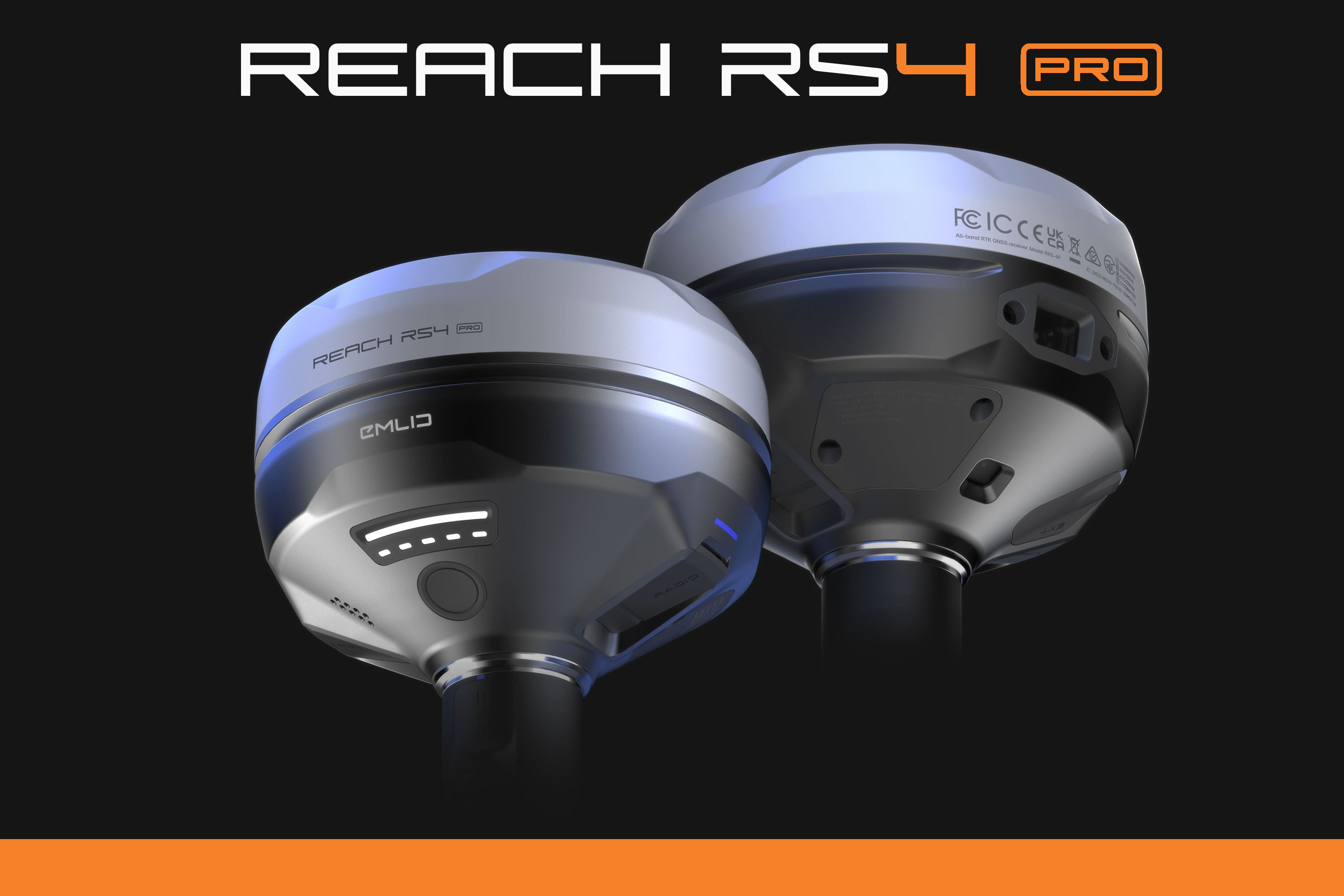 Nuevo Receptor Emlid Reach RS4 Pro