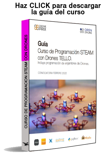 Curso de programacion Steam con drones Tello