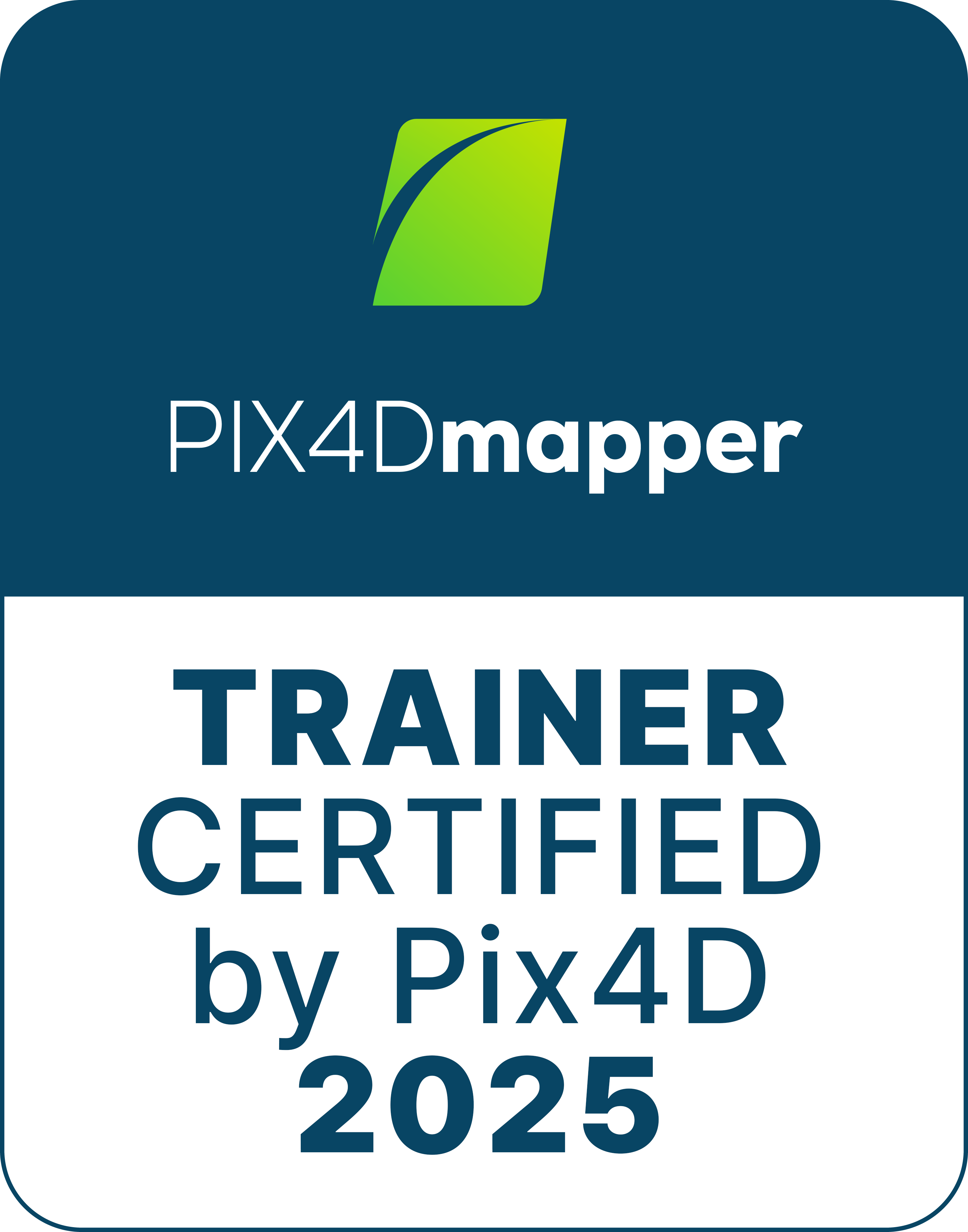 Pix4D Certified Trainer