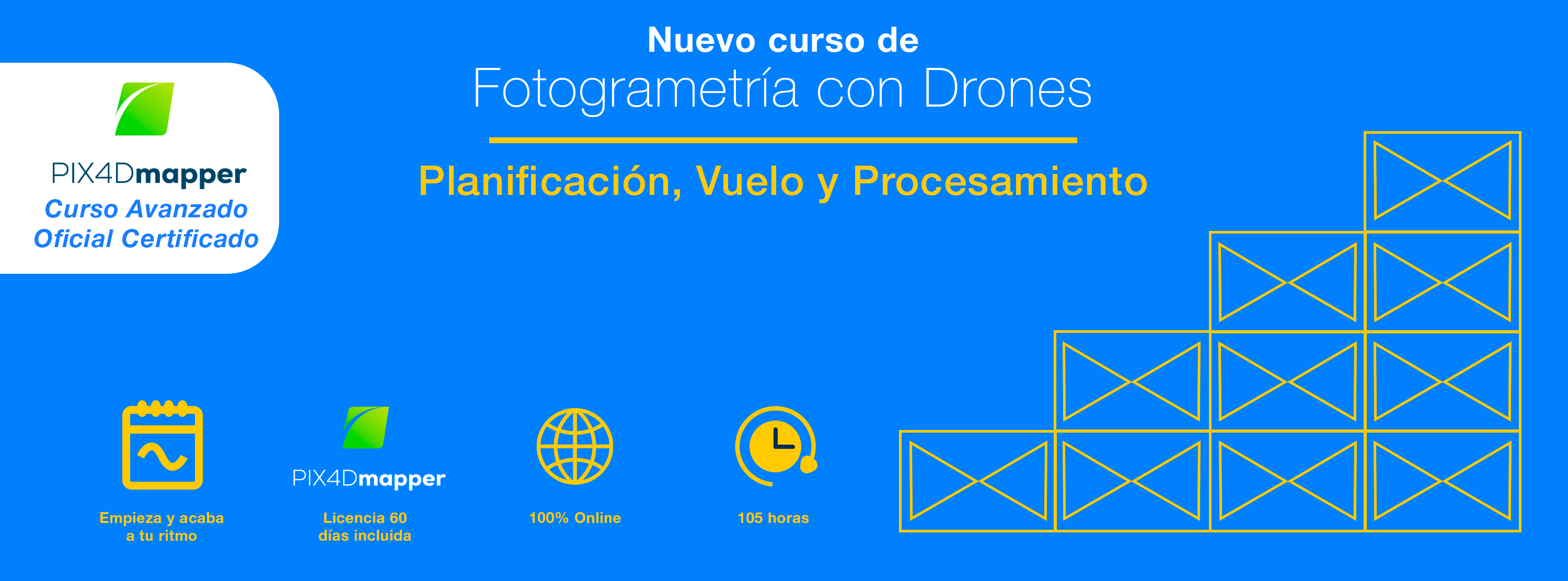 Nuevo Curso de Fotogrametría con Drones Nuevo Curso de Fotogrametría con Drones