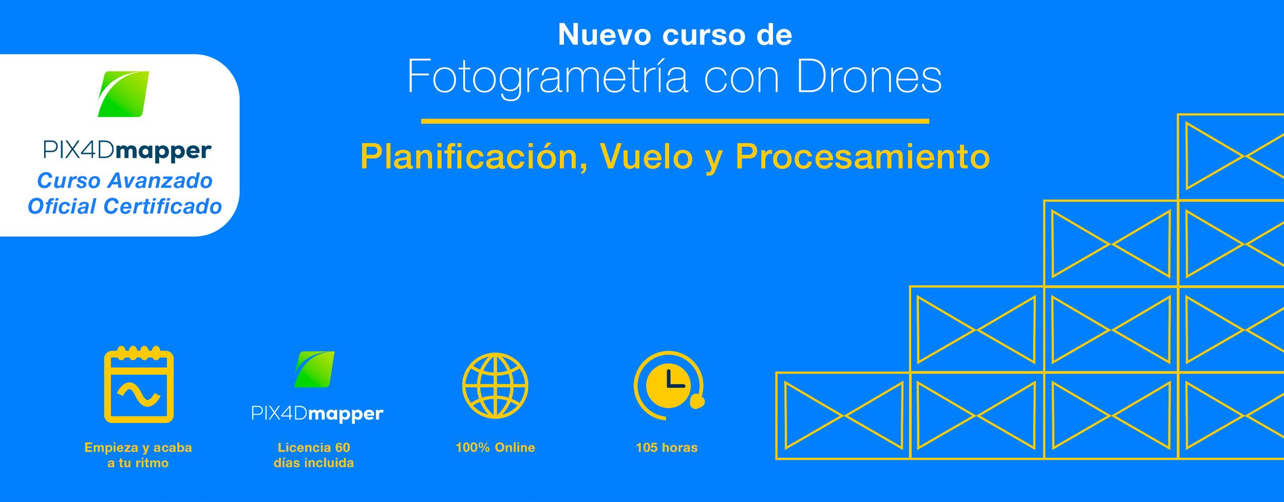 Nuevo Curso de Fotogrametría con Drones