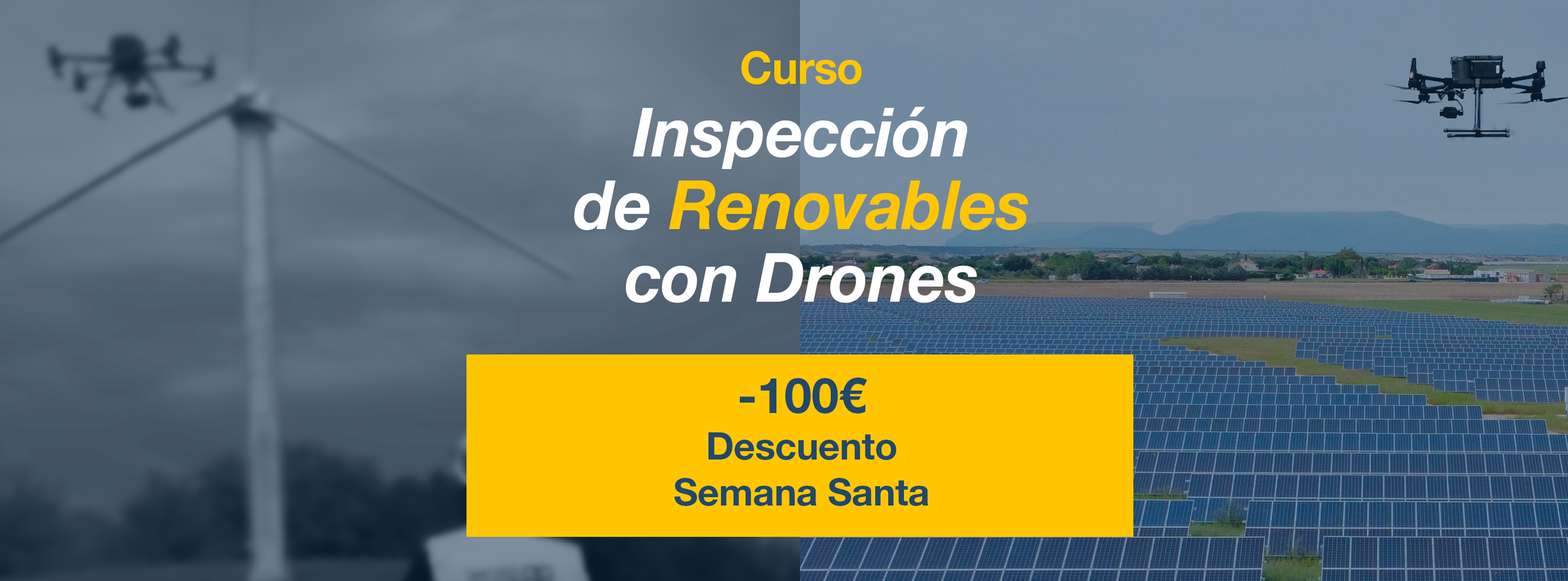 Curso de Inspección de Energías Renovables con Drones