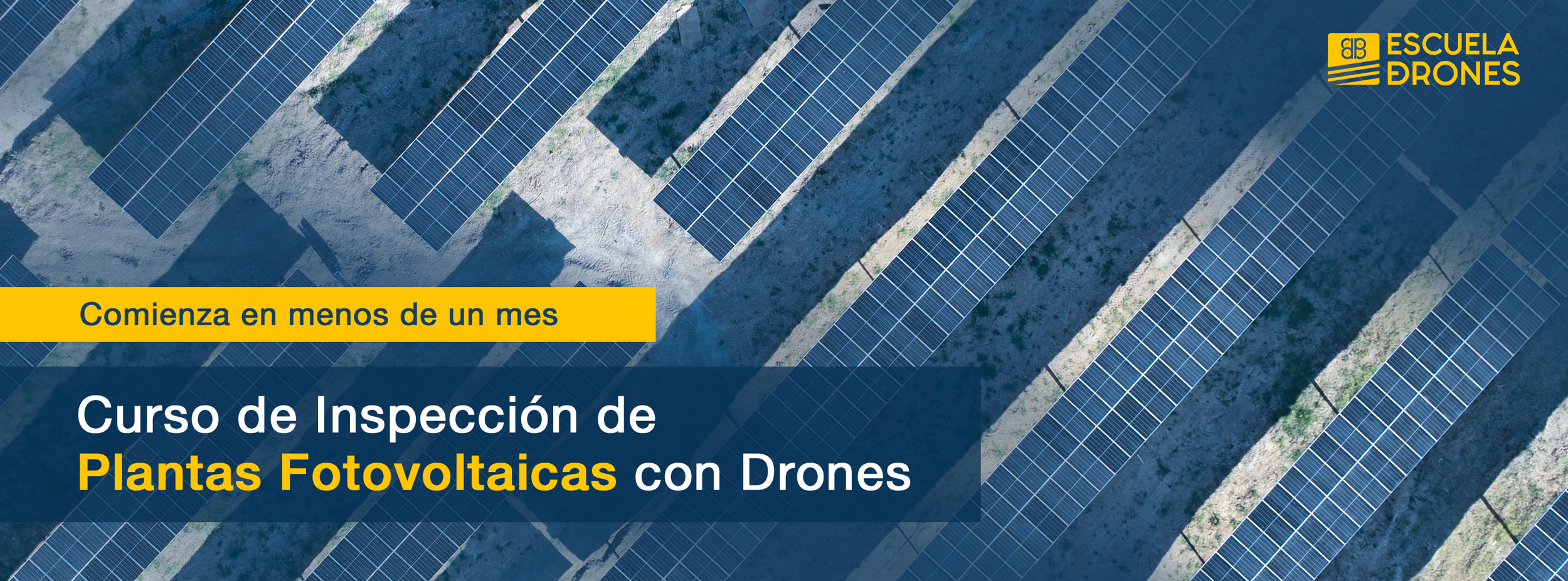 Curso de Inspección de Plantas Fotovoltaicas con Drones