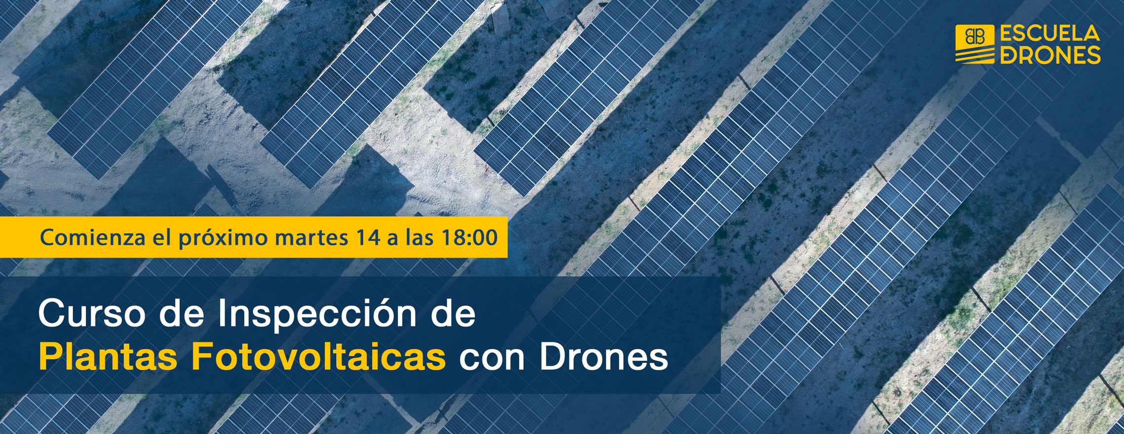 Curso de Inspección de Plantas Fotovoltaicas con Drones